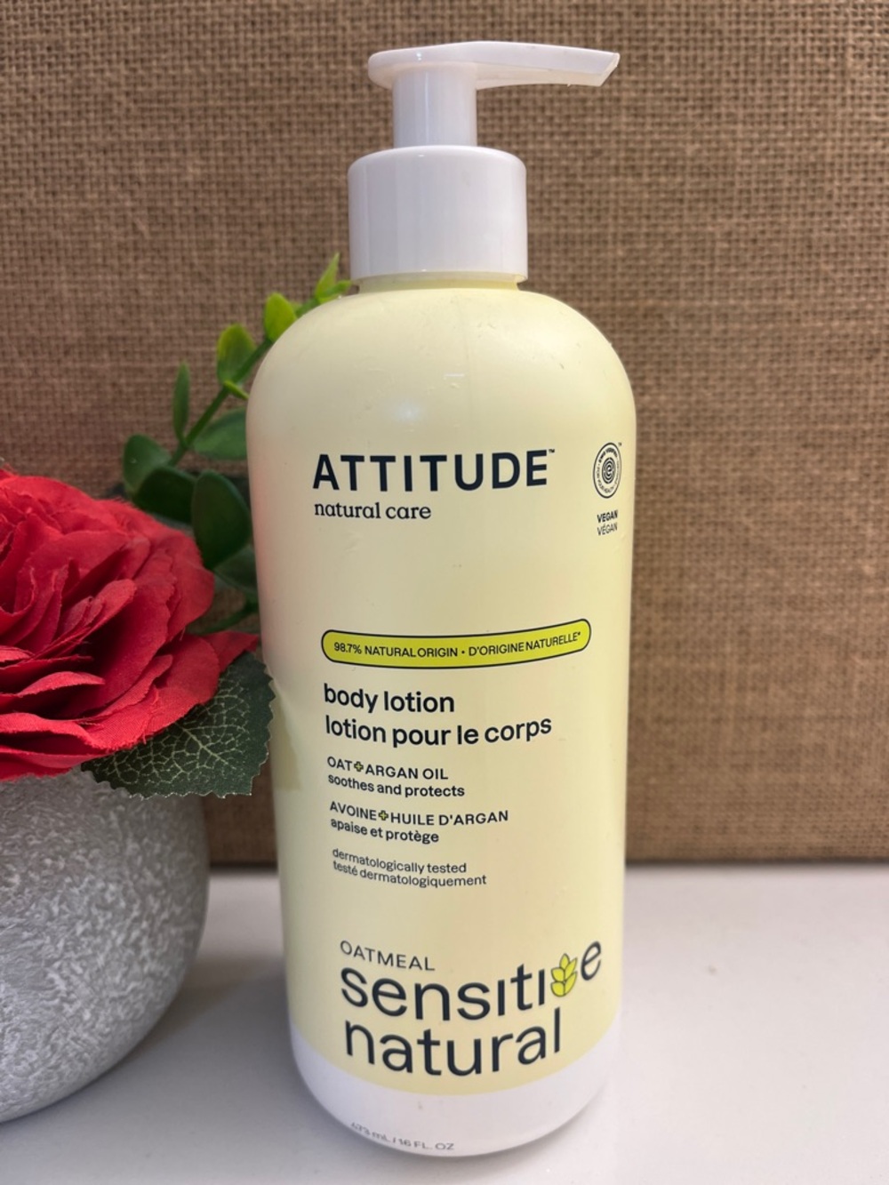 57. Body Lotion for Sensitive Skin with Oat and Argan Oil ( 473 ml )